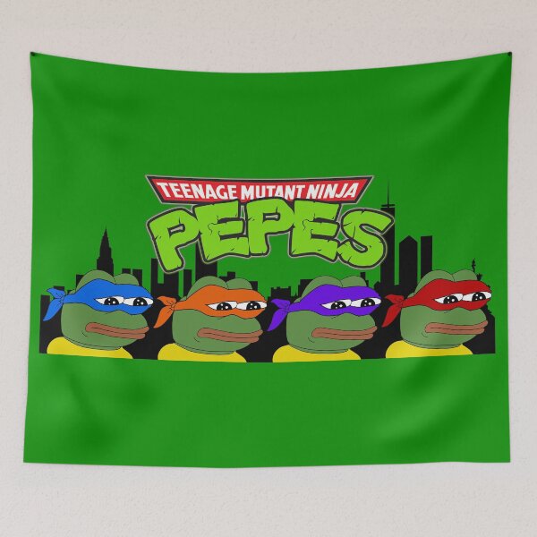 Item preview, Teenage Mutant Ninja Pepes designed and sold by dopeshitbydio.