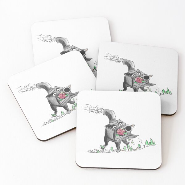 Item preview, Woodstove Tree Chomp designed and sold by Sagebrush Buttercup.