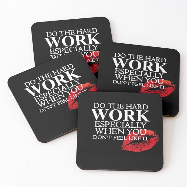 Item preview, DO THE WORK - MOTIVATIONAL  designed and sold by LunaticAsylum.