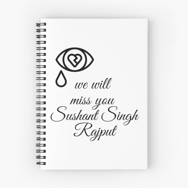 Item preview, Memory designe  we will miss you Sushant Singh Rajput   designed and sold by KadneRobder.