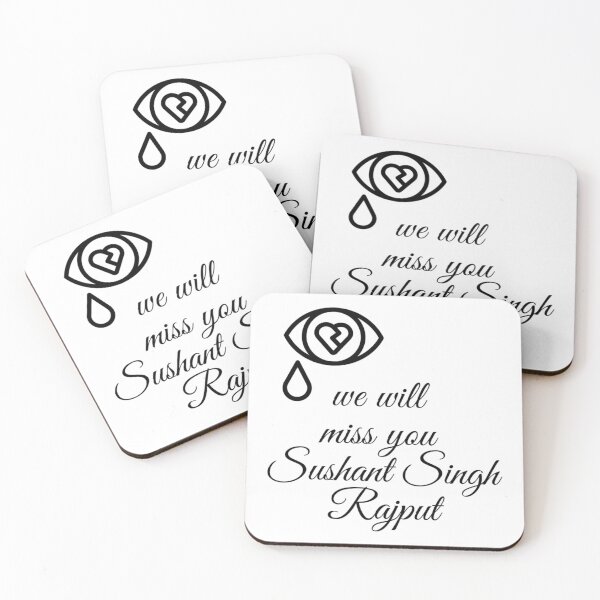 Item preview, Memory designe  we will miss you Sushant Singh Rajput   designed and sold by KadneRobder.