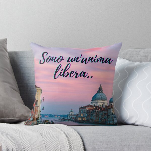 Item preview, I am a free soul - popular Italian quotes theme gifts  designed and sold by RebelliousRosee.