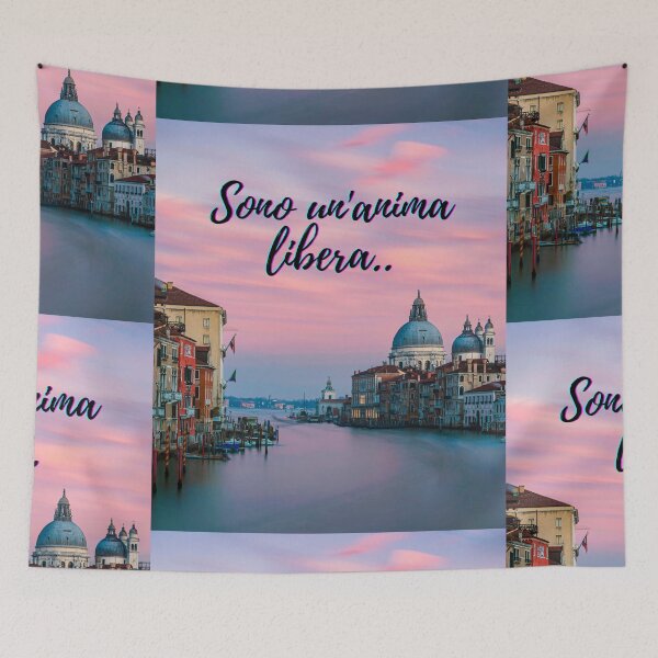 Item preview, I am a free soul - popular Italian quotes theme gifts  designed and sold by RebelliousRosee.