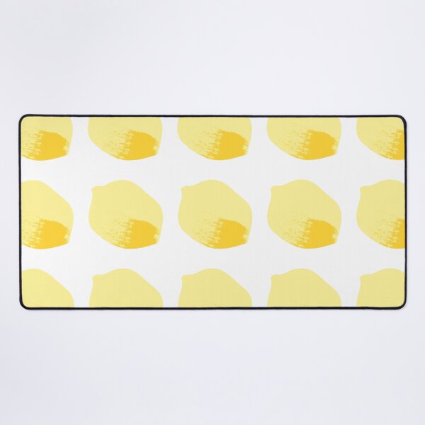 Item preview, painted lemon pattern designed and sold by Pinkbrushco.