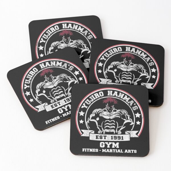 Item preview, yujiro hanma's gym designed and sold by flanelaguzzler.