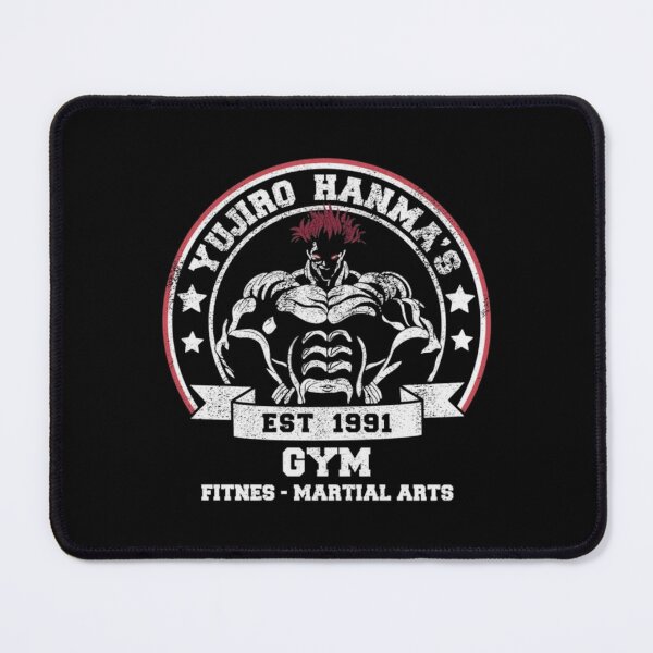 Item preview, yujiro hanma's gym designed and sold by flanelaguzzler.