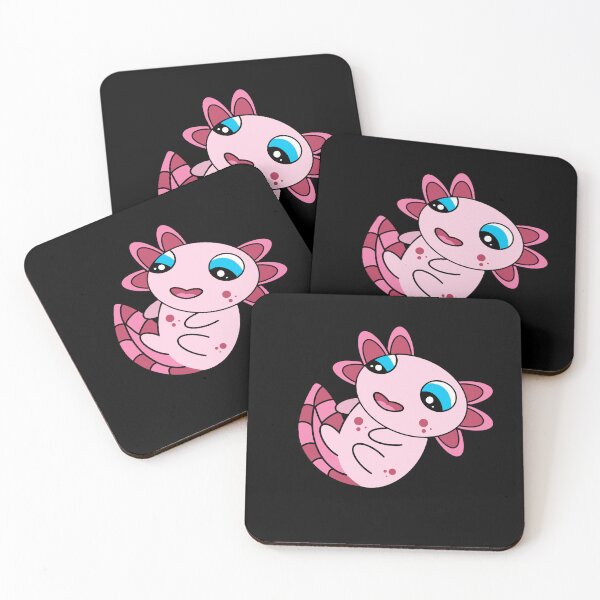 Item preview, Cute Pink Baby Axolotl designed and sold by eternallygifted.