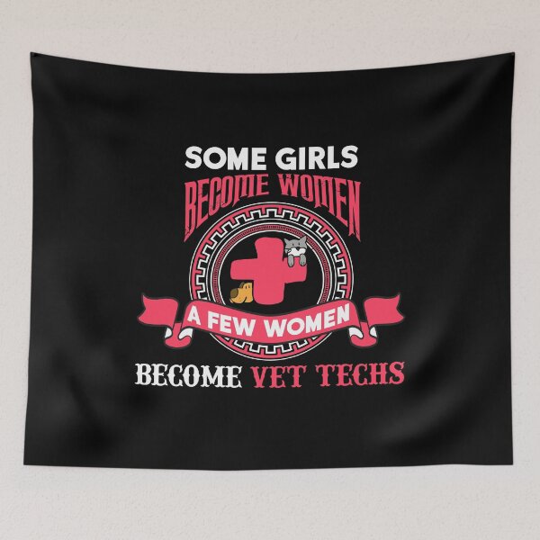 Item preview, FEW WOMEN BECOME VET TECHS designed and sold by antipatic.