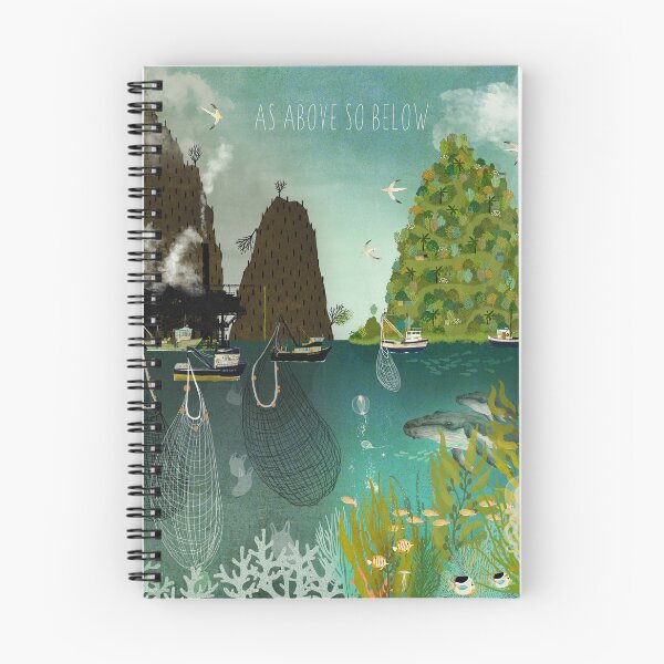 Item preview, Tanto arriba como abajo... designed and sold by Katherine Quinn Illustration.