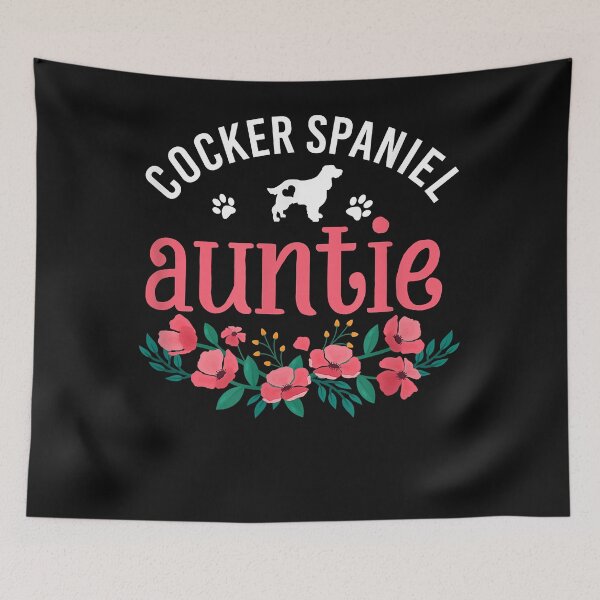 Item preview, Cocker Spaniel Auntie Womens Cute Dog Lover Christmas  designed and sold by CLEAMMATHEWS.