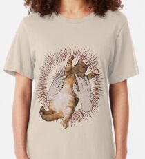 Godspeed You! Cute Cats Slim Fit T-Shirt