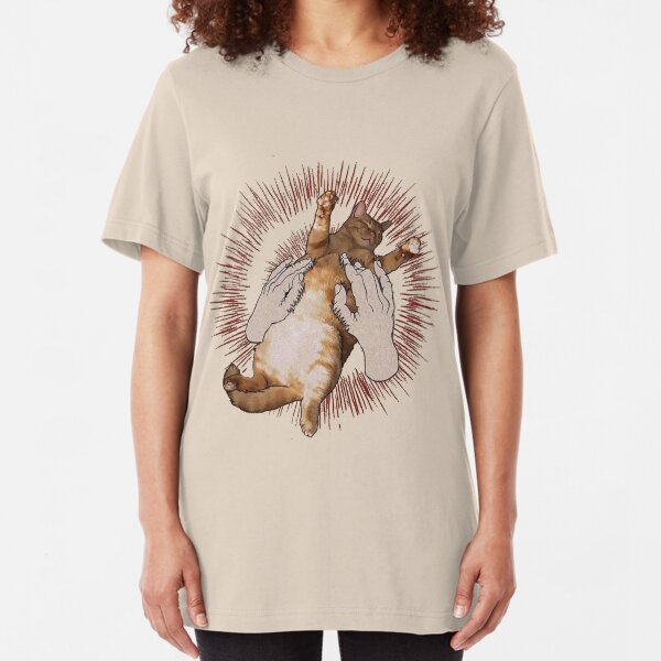 Godspeed You! Cute Cats Slim Fit T-Shirt