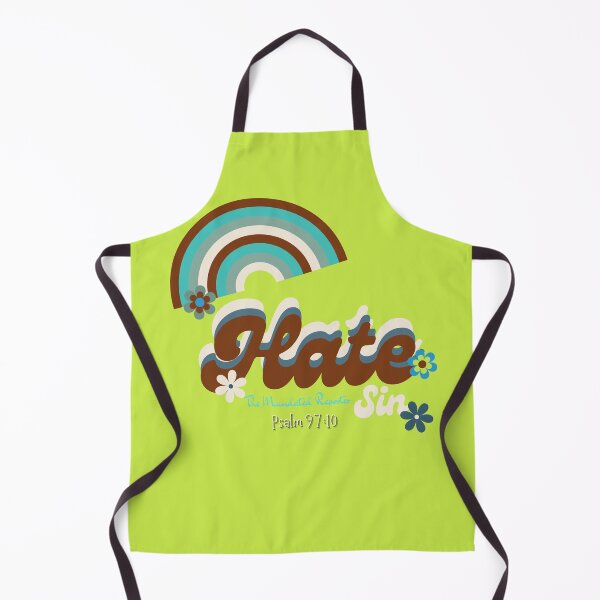 Item preview, Hate Sin Psalm 97:10 - Vintage Lime designed and sold by TheReporter1.