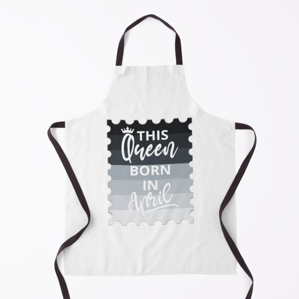 Item preview, Queens are Born in April Sayings designed and sold by colormepixels.