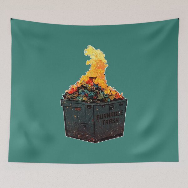 Item preview, Burnable trash designed and sold by PrintPhrases.