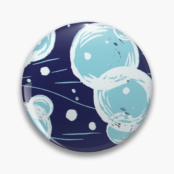 Item preview, Sandy Robinson   Australia  “Air Filled Current” Reduction Lino Print designed and sold by WaterProject.