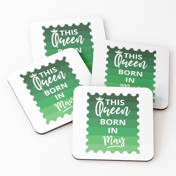 Item preview, Queens are Born in May Sayings designed and sold by colormepixels.