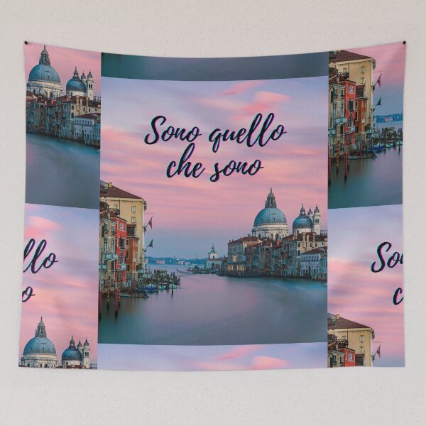 Item preview, I am what I am - popular Italian quotes theme gifts  designed and sold by RebelliousRosee.