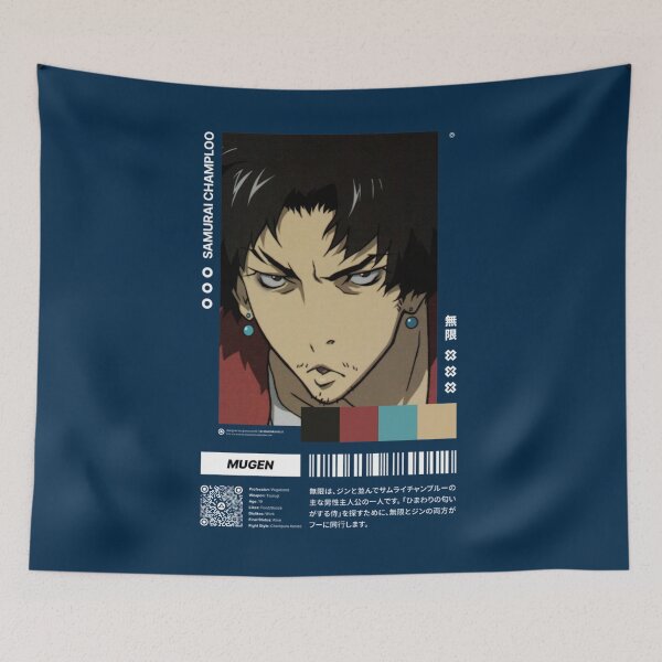 Item preview, Mugen - Samurai Champloo  (s1.v1)  SMCMUG0037   designed and sold by REYPLACED.