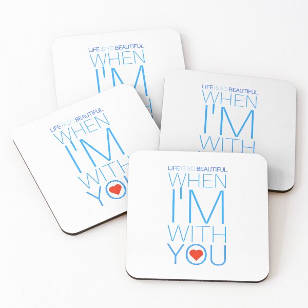 Item preview, Life Is So Beautiful When I'm With You Lover Design designed and sold by RiyonArts.