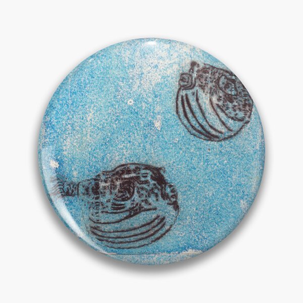 Item preview, Michele Ouellet Canada  “Fugu Fugu”  Drypoint on acrylic monotype designed and sold by WaterProject.