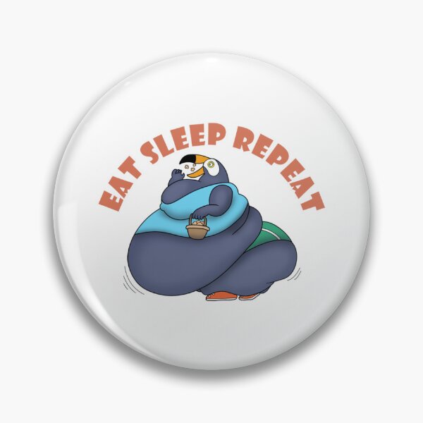 Item preview, EAT SLEEP REPEAT   designed and sold by KikoFunnyDesign.