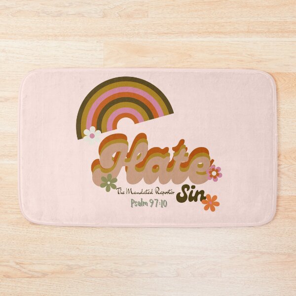Item preview, Hate Sin Psalm 97:10 - Peach designed and sold by TheReporter1.