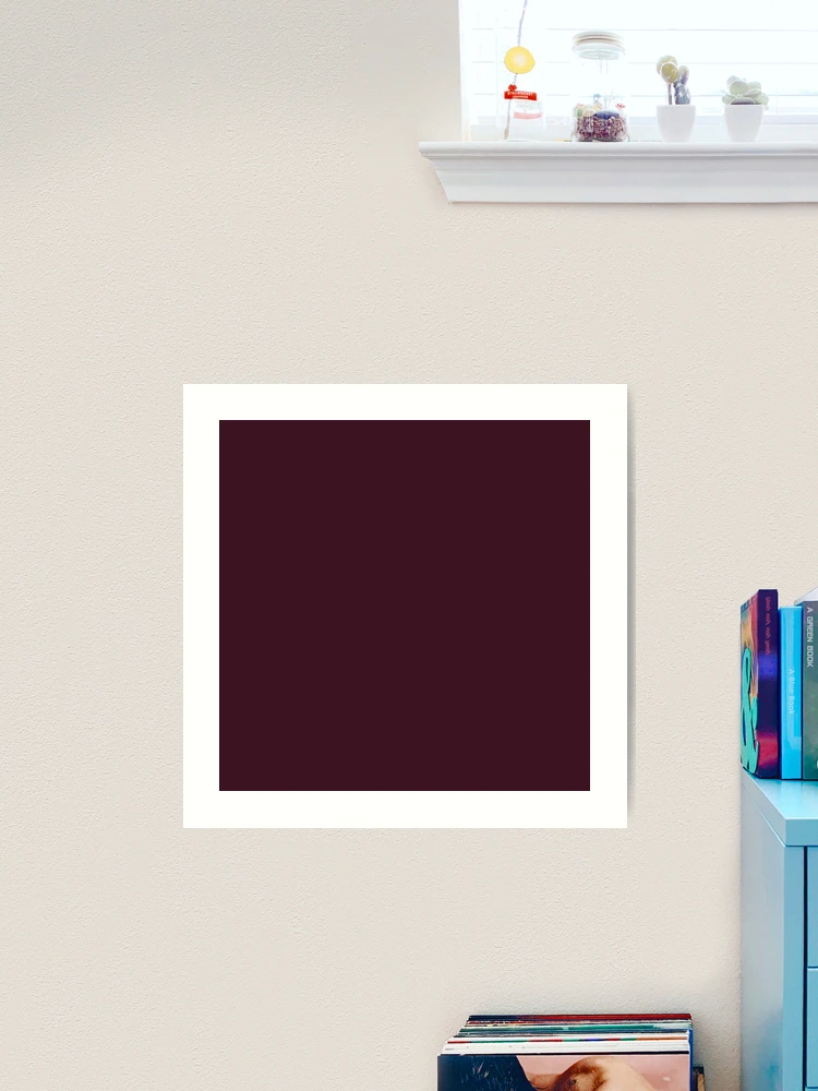 preppy minimalist gothic wine burgundy purple dark plum  Poster for Sale  by lfang77