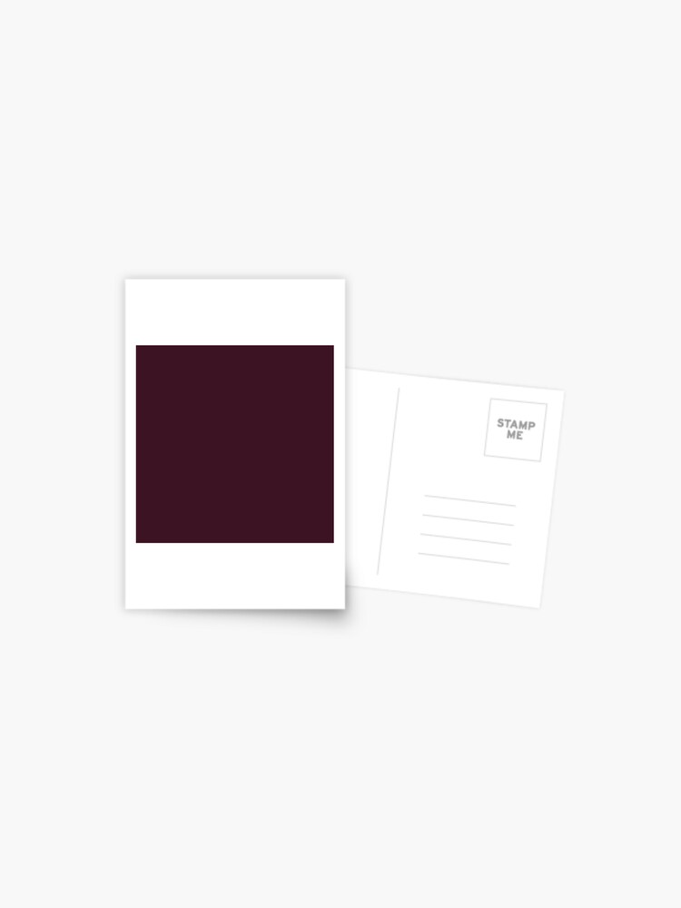 Preppy Elegant Gothic Solid Color Burgundy Red Plum  Poster for Sale by  lfang77