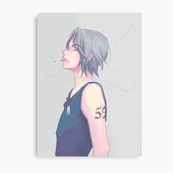 Gokudera Hayato - KHR! Metal Print