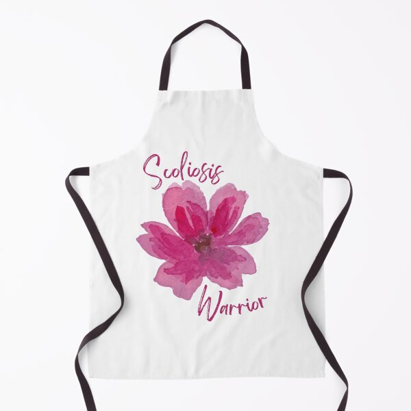 Aperçu de l'œuvre Scoliose Guerrier Aquarelle Fleur créée et vendue par hopescoliosis.