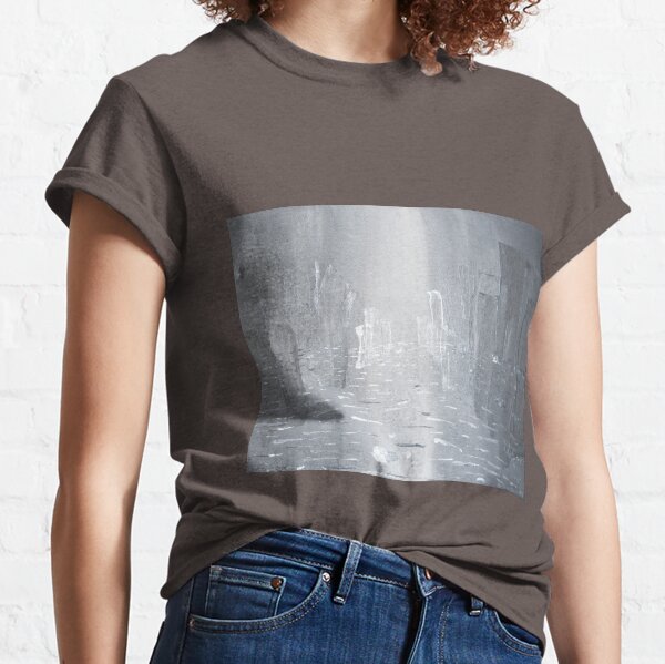 City Melting in the Rain Classic T-Shirt