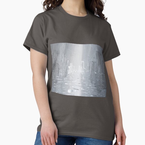 City Melting in the Rain Classic T-Shirt
