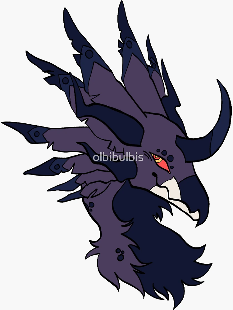 Male Prabiki Creatures of Sonaria Sticker for Sale by olbibulbis