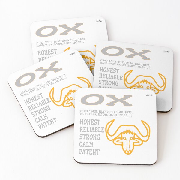 Item preview, Chinese zodiac: Ox designed and sold by wowitsmytshirt.