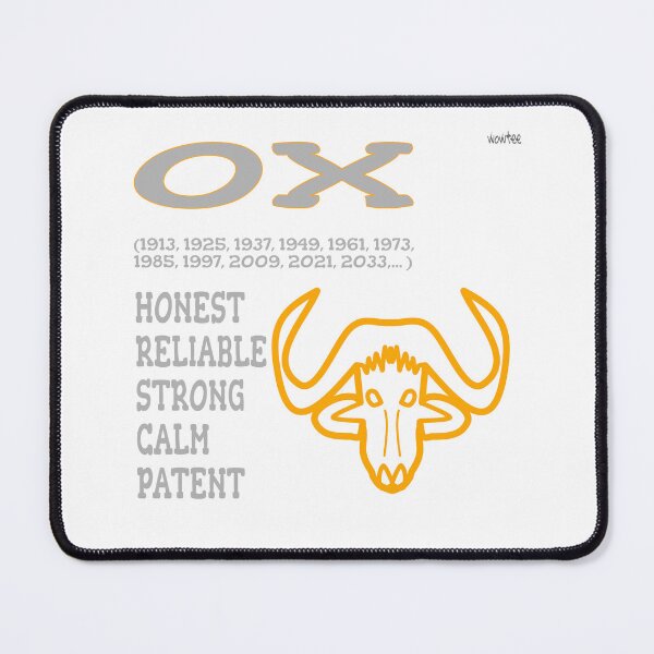 Item preview, Chinese zodiac: Ox designed and sold by wowitsmytshirt.