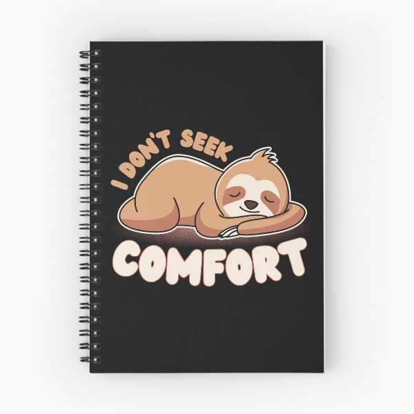 Item preview, We do not seek comfort | I do not seek comfort | Animals | Sloth Sleeping designed and sold by DrawingBoard.