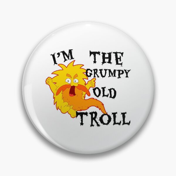 Item preview, Grumpy old troll designed and sold by USPLboutique1.