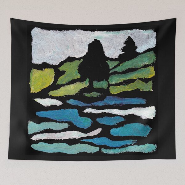 Item preview, Julie-Ann Vellios  Australia  “Headland Port Macquarie” Pochoir designed and sold by WaterProject.