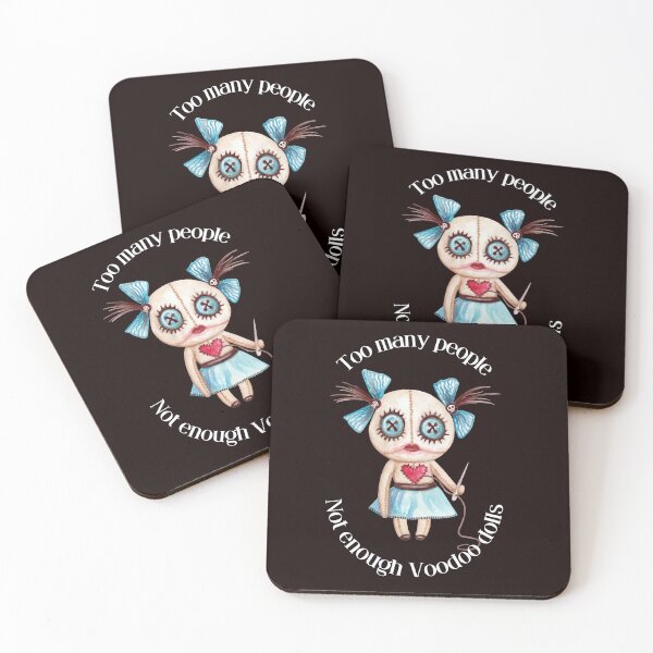 Item preview, Too Many People Not Enough Voodoo Dolls designed and sold by desireedickens.