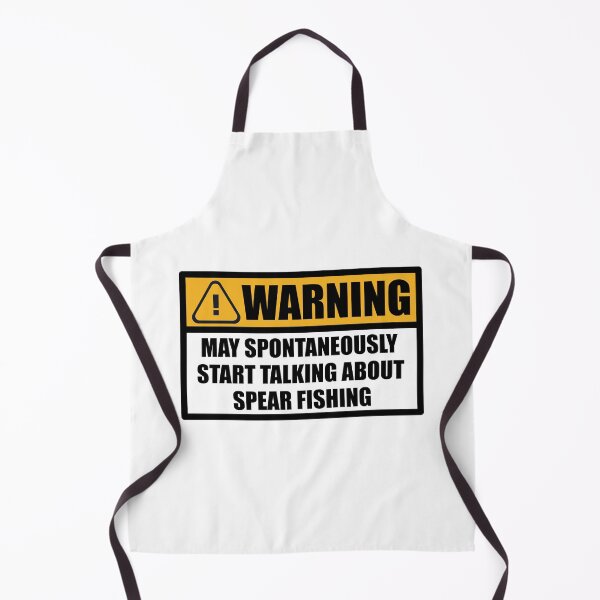 Item preview, Spearfishing Spontaneously Warning Funny Saying designed and sold by richter74.