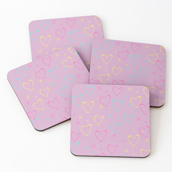 Item preview, Heart shirt with light purple background designed and sold by MrArsalDesigns.