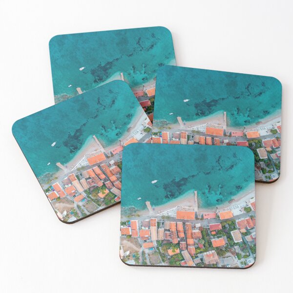Item preview, Summer beach aerial designed and sold by kusarkatja.