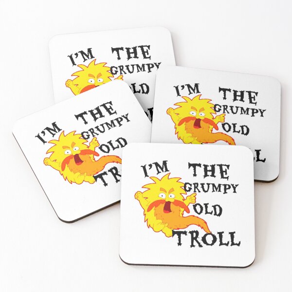 Item preview, I_m The Grumpy Old Troll designed and sold by USPLboutique1.