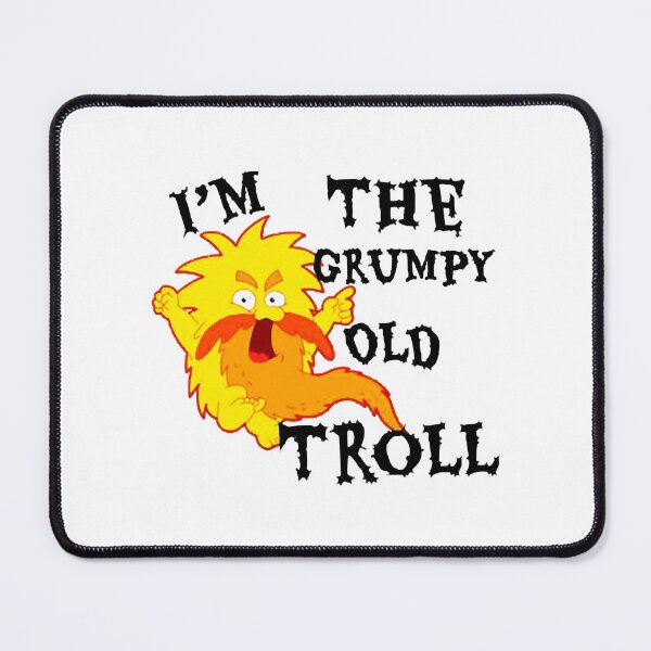 Item preview, I_m The Grumpy Old Troll designed and sold by USPLboutique1.