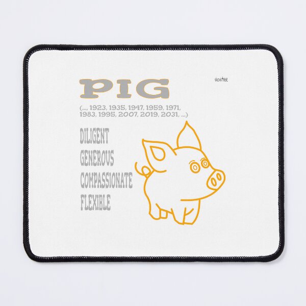 Item preview, Chinese zodiac: Pig designed and sold by wowitsmytshirt.