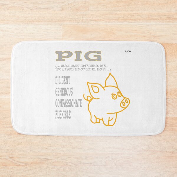 Item preview, Chinese zodiac: Pig designed and sold by wowitsmytshirt.