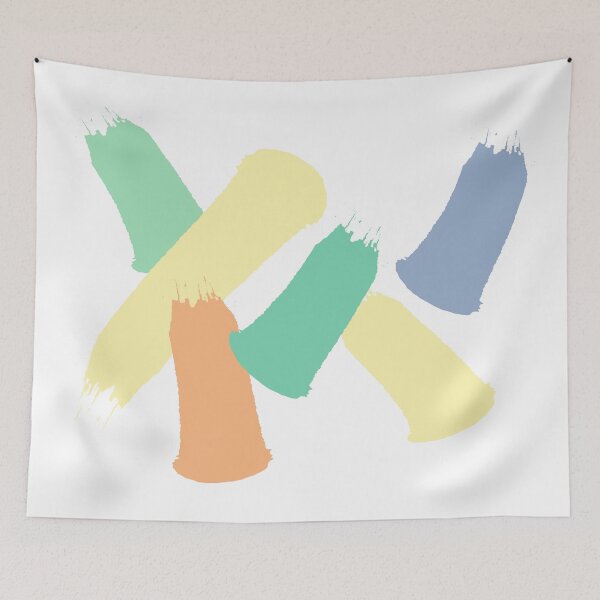 Item preview, paint brush pattern designed and sold by Pinkbrushco.