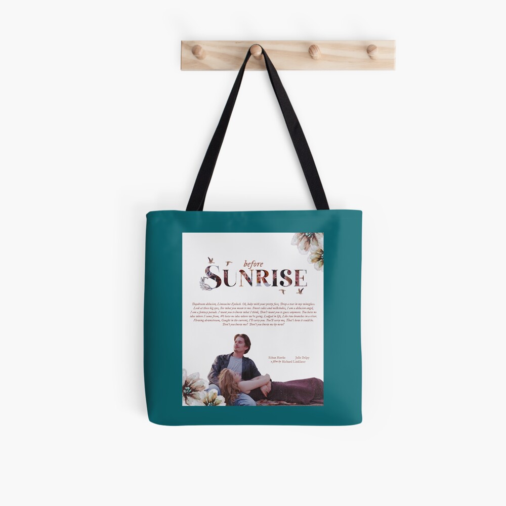 Before Sunrise Tote Bag Before Sunrise Print Movie Tote 