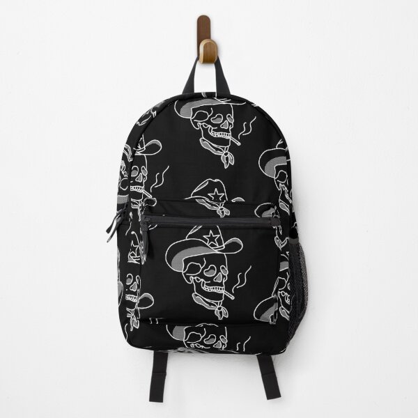 Item preview, Western Cowboy Hat Skull Smoking designed and sold by The-Goods.